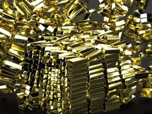 Goldbarren 