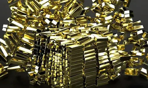 Goldbarren 